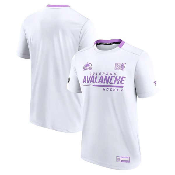 Men's Fanatics Branded White/Purple Colorado Avalanche 2022 Hockey