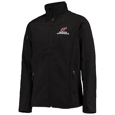 Men's Dunbrooke Black Arizona Cardinals Big & Tall Sonoma Softshell Full-Zip Jacket