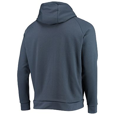 Men's Dunbrooke Navy Chicago Bears Shag Tri-Blend Full-Zip Raglan Hoodie