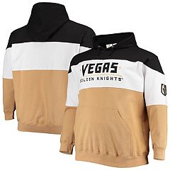 Men's Starter White Vegas Golden Knights Puck Pullover Hoodie Size: Small