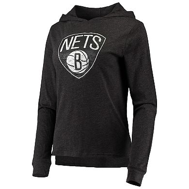 Women's Concepts Sport Black Brooklyn Nets Hoodie & Pants Sleep Set