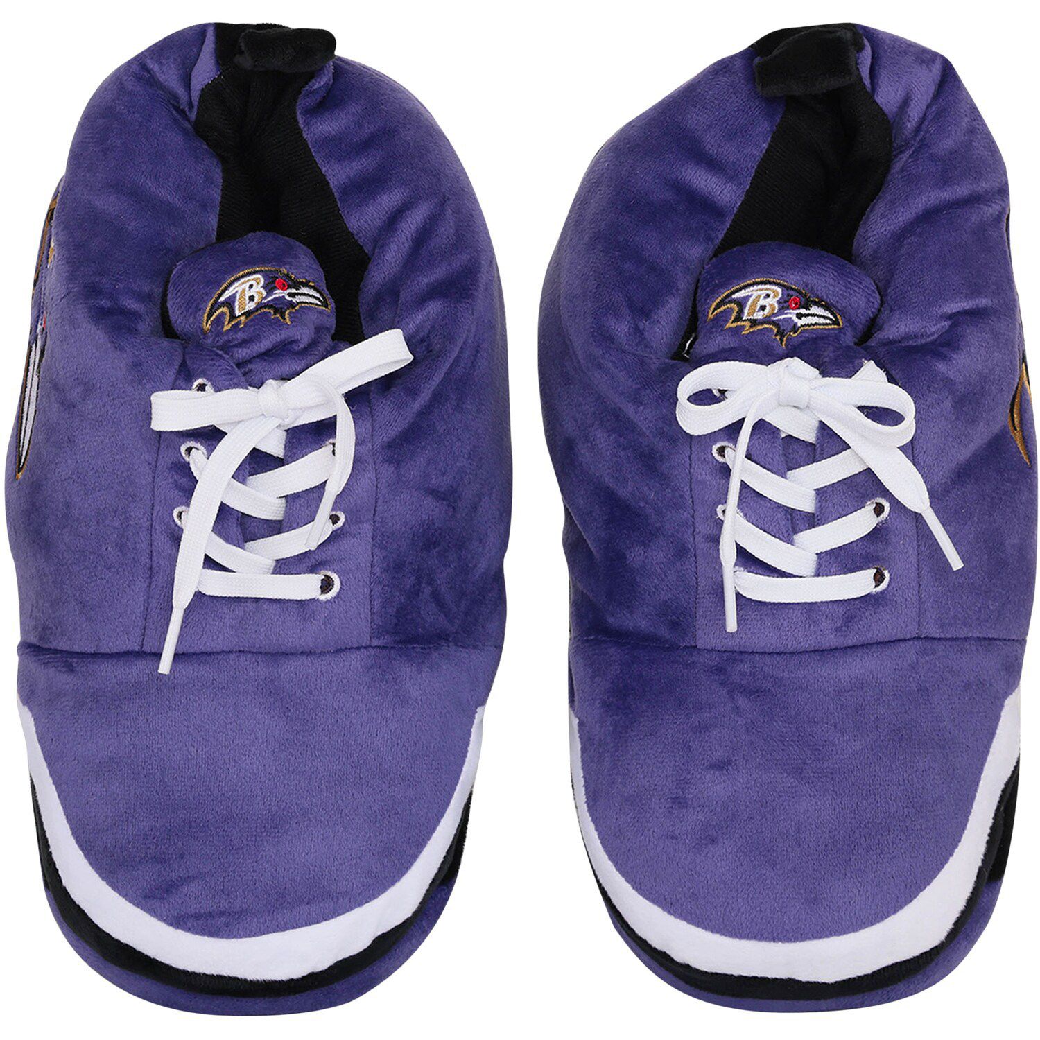 Image for Unbranded Men's FOCO Baltimore Ravens Plush Sneaker Slippers at Kohl's.