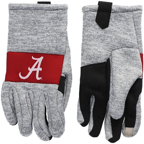 Men's Gray Las Vegas Raiders Knit Gloves