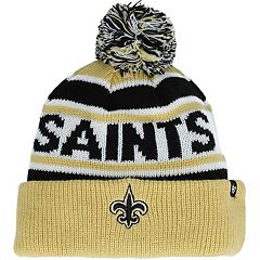 Official New Era New Orleans Saints NFL 22 Sideline Sport Black Bobble Beanie  Hat B7731_B89 B7731_B89