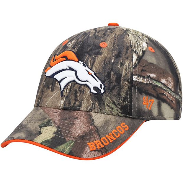 Denver Broncos '47 Frost MVP Adjustable Hat - Realtree Camo