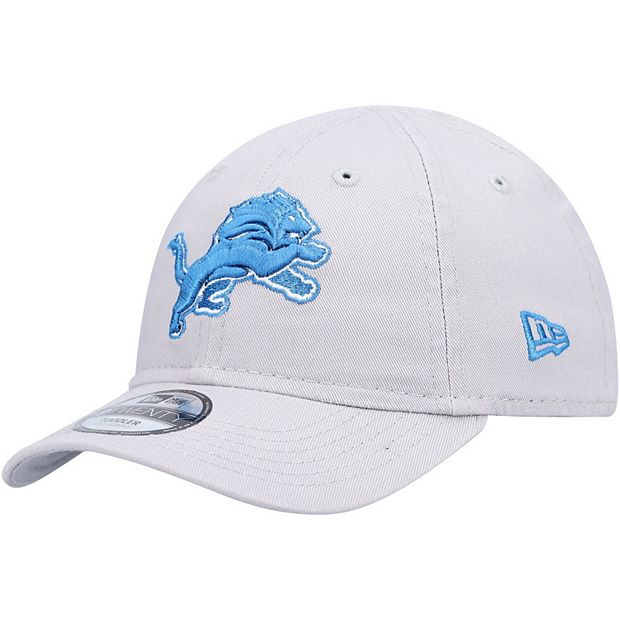 New Era Detroit Lions Women's Gray Core Classic 2.0 9TWENTY Adjustable Hat