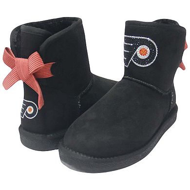 Women's Cuce Philadelphia Flyers Low Team Ribbon Boots