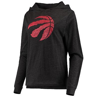 Women's Concepts Sport Black Toronto Raptors Hoodie & Pants Sleep Set
