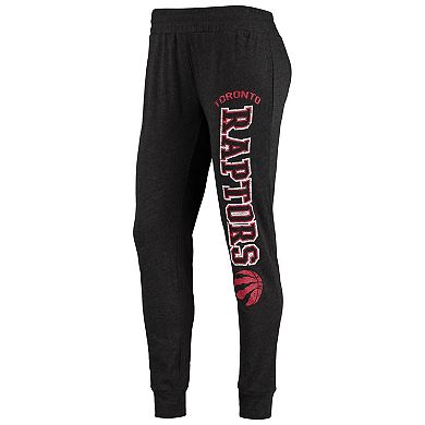 Women's Concepts Sport Black Toronto Raptors Hoodie & Pants Sleep Set