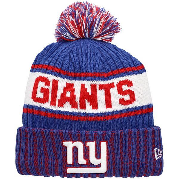 Men's New Era Black/ New York Giants 2022 Sideline Cuffed