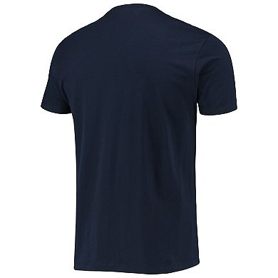 Men's Junk Food Navy Chicago Bears Bold Logo T-Shirt