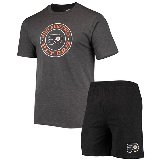 Lids Philadelphia Flyers Big & Tall T-Shirt Pants Lounge Set -  Black/Heather Gray