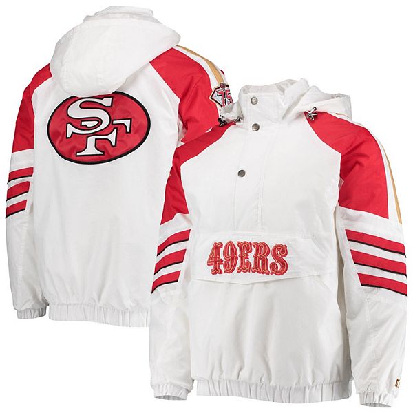 Men's Starter White/Scarlet San Francisco 49ers Thursday Night