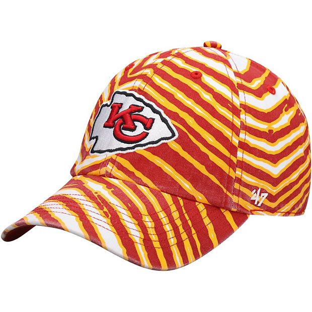 47 Men's Kansas City Chiefs Red Clean Up Adjustable Hat