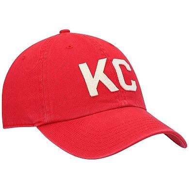 Women's '47 Red Kansas City Chiefs Finley Clean Up Adjustable Hat