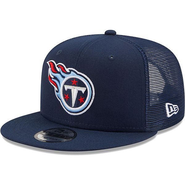 Men's New Era Navy Tennessee Titans Classic Trucker 9FIFTY Snapback Hat