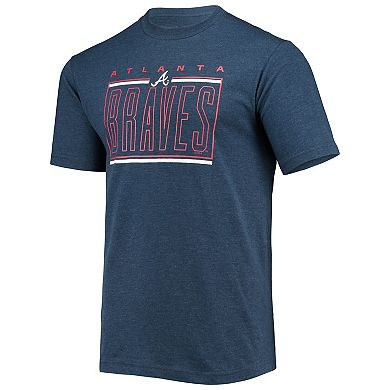 Men's Concepts Sport Red/Navy Atlanta Braves Meter T-Shirt and Shorts ...