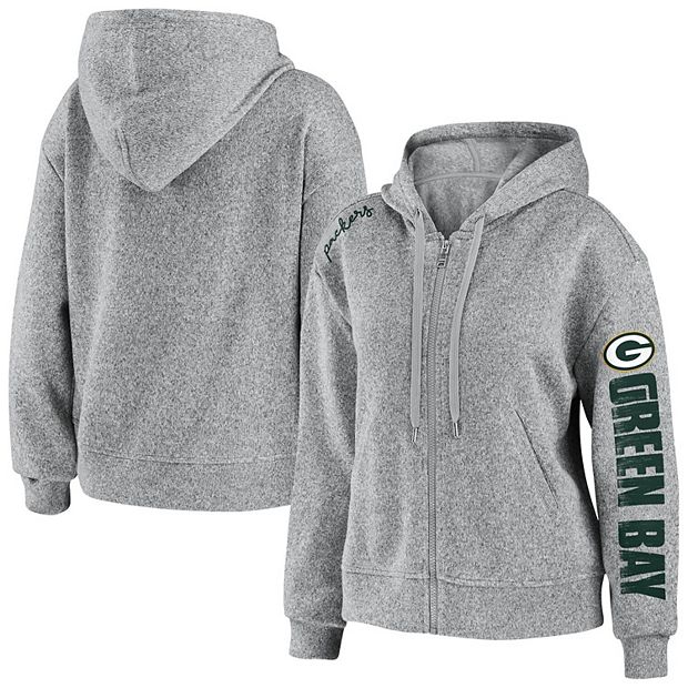 Green Bay Packers WEAR by Erin Andrews Women's Domestic Pullover Sweatshirt  - White