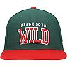 Men's '47 Green Minnesota Wild Blockshead Snapback Hat