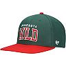 Men's '47 Green Minnesota Wild Blockshead Snapback Hat