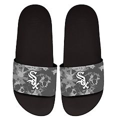 ISlide White Atlanta Braves Tie Dye Slide Sandals