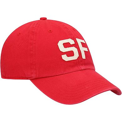 Women's '47 Scarlet San Francisco 49ers Finley Clean Up Adjustable Hat