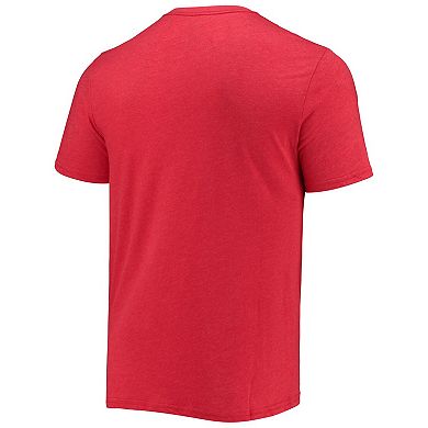 Men's Concepts Sport Heathered Charcoal/Red Illinois State Redbirds Meter T-Shirt & Pants Sleep Set