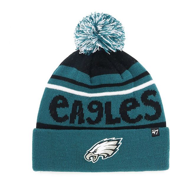 Lids Philadelphia Eagles Youth Basic Cuffed Knit Hat - Midnight