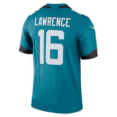 Men's Nike Trevor Lawrence Teal Jacksonville Jaguars Legend Jersey