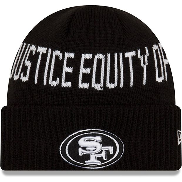 San Francisco 49ers On Field Black Beanie Hat