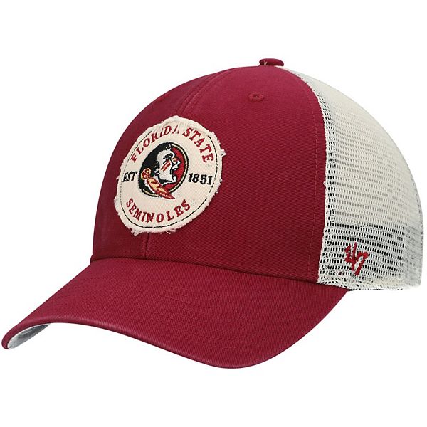 Men's '47 Garnet Florida State Seminoles Howell MVP Trucker Snapback Hat