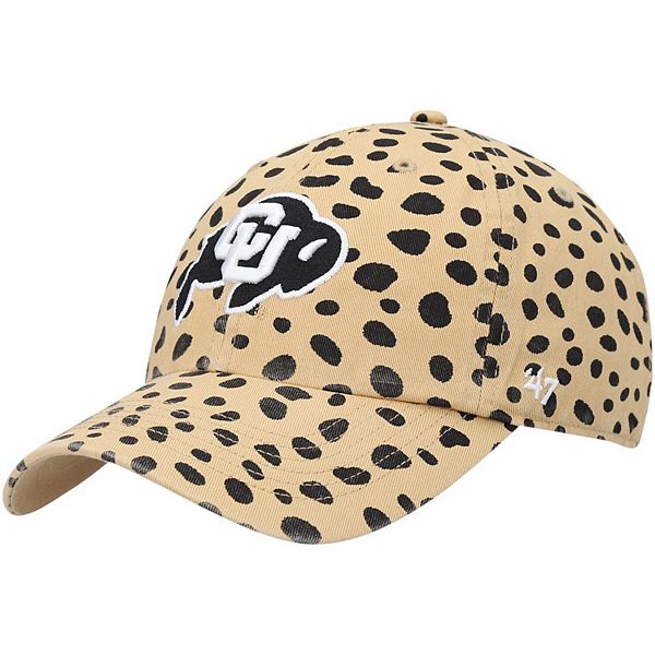 Buffalo Bills '47 Women's Cheetah Clean Up Adjustable Hat - Tan