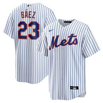 Nike Women's Javier Baez White New York Mets Home Official Replica