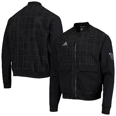 Men's adidas Black Washington Huskies Playoff Pack Full-Zip Jacket