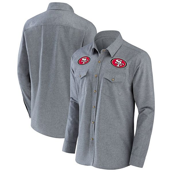 Fanatics 49ers Washed Primary Long Sleeve T-Shirt