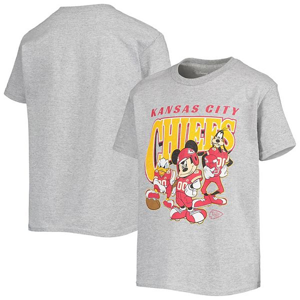 Women's Chiefs Disney Huddle Up Tee, Junk Food Clothing