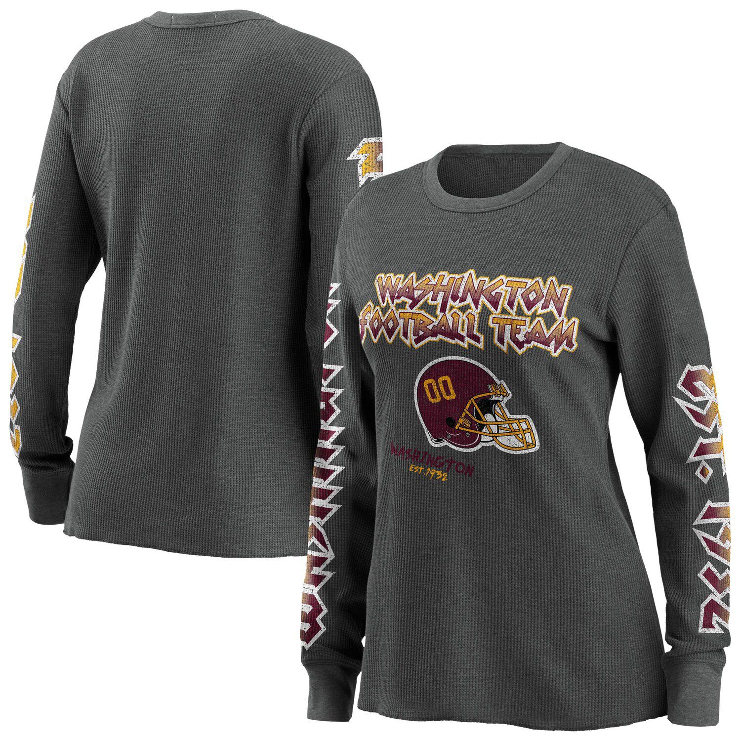 Washington Football Team Men's Long Sleeve Angle Tee – Refried Apparel