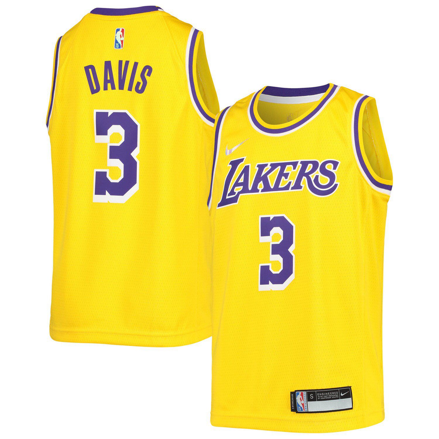 los angeles lakers jersey anthony davis