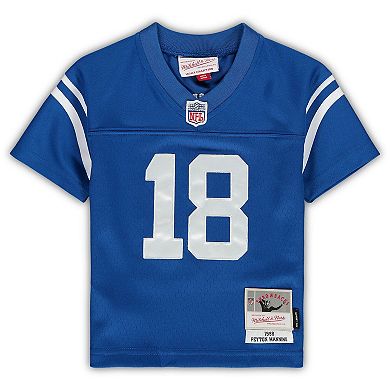 Toddler Mitchell & Ness Peyton Manning Royal Indianapolis Colts 1998 Retired Legacy Jersey