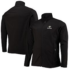 Youth Black New Orleans Saints Polar Full-Zip Jacket