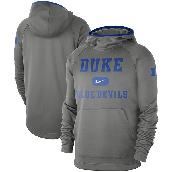 Men's Nike Gray Duke Blue Devils 2022 Game Day Sideline Performance Pullover Hoodie Size: Extra Large