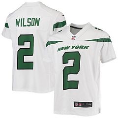 Men's Nike Zach Wilson Olive New York Jets 2022 Salute to Service Limited Jersey Size: Large