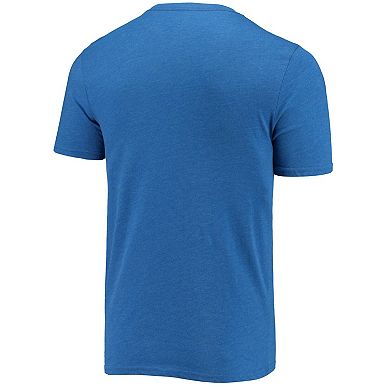 Men's Concepts Sport Heathered Charcoal/Royal Delaware Fightin' Blue Hens Meter T-Shirt & Pants Sleep Set
