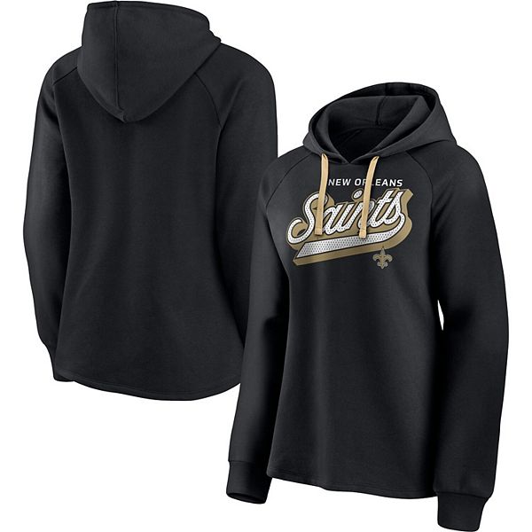 New Orleans Saints Fanatics Branded Women's Wordmark Long Sleeve V