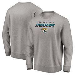 Jacksonville Jaguars Concepts Sport Ledger Raglan Long Sleeve Henley  T-Shirt - Heather Gray