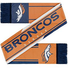 Women's WEAR by Erin Andrews Denver Broncos Striped Scarf & Gloves Set