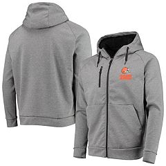 Men's Dunbrooke Heather Charcoal Cleveland Browns Explorer Tech Full-Zip  Jacket