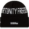 Youth New Era Black Washington Football Team Social Justice Cuffed Knit Hat