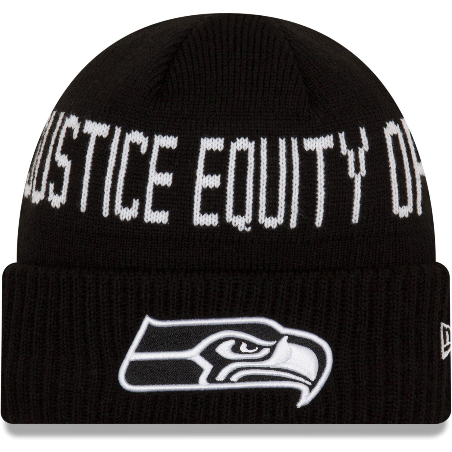 Lids Seattle Seahawks New Era 2021 NFL Sideline Historic Pom Cuffed Knit Hat  - Royal/Kelly Green