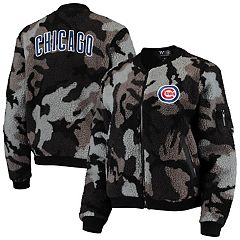 Chicago Cubs Ladies Columbia Flash Forward Bullseye Rain Jacket Medium